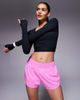 Nike Training Nike One Training Dri-FIT 3 inch shorts in pink - 1