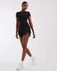 Nike Training Nike One Training Dri-FIT high rise 5 inch shorts in black - 1