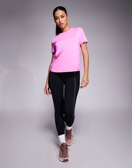 Nike Training Nike One Training high rise leggings in black and pink