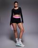 Nike Training Nike Pro Training 3 inch shorts in black and pink - 1