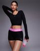 Nike Training Nike Pro Training 3 inch shorts in black and pink - 4