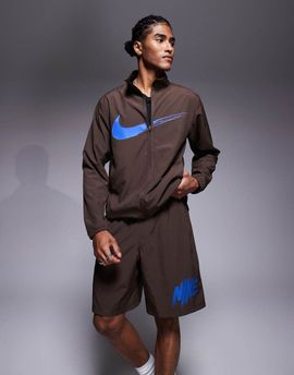 Nike Training Nike Training Dri-FIT Form 9-inch shorts in brown