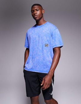 Nike Training Nike Training Dri-FIT Heritage t-shirt in blue