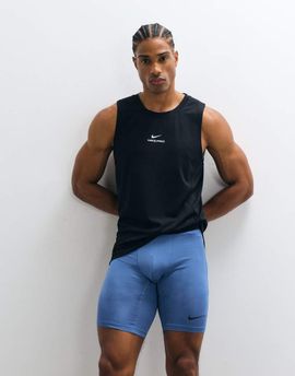 Nike Training Nike Training DRI-Fit long shorts in blue