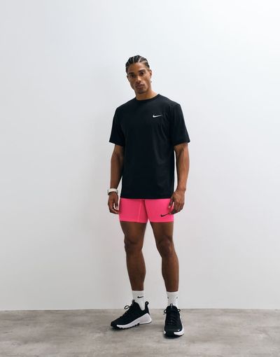 Nike Training Nike Training DRI-Fit long shorts in pink