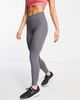 Nike Training Nike Training Dri-FIT One Luxe 7/8 leggings in gray - 1