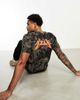 Nike Training Nike Training Dri-FIT Story Pack acid wash print T-shirt in dark beige-White - 1