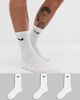 Nike Training Nike Training Everyday Cushioned 3 pack crew sock in white - 1
