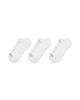 Nike Training Nike Training Everyday Plus Cushioned 3-pack sneaker socks in white - 2