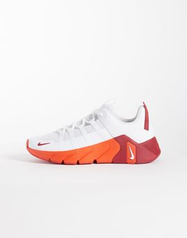 Nike Training Nike Training Free Metcon 7 sneakers in white and red