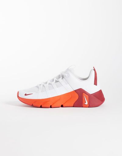 Nike Training Nike Training Free Metcon 7 sneakers in white and red