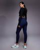 Nike Training Nike Training high rise 7/8 leggings in navy - 4