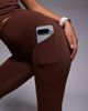 Nike Training Nike Training high waist 7/8 leggings in brown - 2