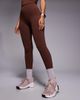 Nike Training Nike Training high waist 7/8 leggings in brown - 4