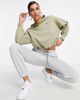 Nike Training Nike Training icon clash logo hoodie in khaki-Green - 1