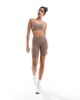 Nike Training Nike Training Indy light support sports bra in brown - 4