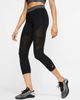 Nike Training Nike Training leggings with mesh inserts in black - 1