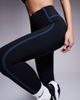 Nike Training Nike Training One contrast stitch 7/8 leggings in black - 2