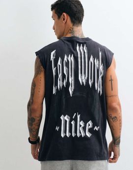 Nike Training Nike Training relaxed tank top in black