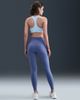 Nike Training Nike Training Swoosh high support sports bra in blue - 2