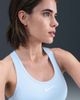 Nike Training Nike Training Swoosh high support sports bra in blue - 3