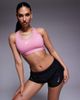 Nike Training Nike Training swoosh medium support sports bra in pink - 1