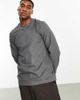 Nike Training Nike Yoga Dri-FIT Essential Fleece crew neck sweatshirt in gray - 1