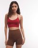 Nike Training Nike Zenvy 5inch shorts in brown - 1