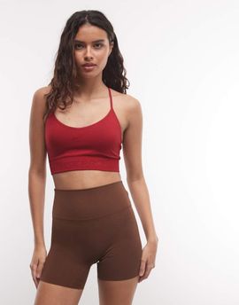 Nike Training Nike Zenvy 5inch shorts in brown