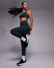 Nike Training Nike Zenvy Training highwaisted 7/8th leggings in dark green - 1