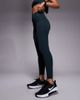 Nike Training Nike Zenvy Training highwaisted 7/8th leggings in dark green - 3