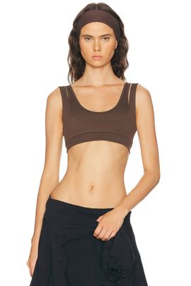 NikeSKIMS NikeSKIMS Matte Double Strap Scoop Bra