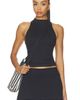 NikeSKIMS NikeSKIMS Matte Mock Neck Racer Tank - 1