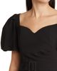 NIKKI LUND NIKKI LUND Bonnie Puff Sleeve Belted Sheath Dress - 4