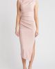 NIKKI LUND NIKKI LUND Diana Asymmetric Hem Sheath Dress - 1