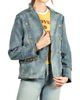 NIKKI LUND NIKKI LUND Double Breasted Denim Blazer - 1