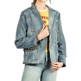 NIKKI LUND NIKKI LUND Double Breasted Denim Blazer