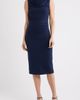NIKKI LUND NIKKI LUND Kim Drape Sleeveless Dress - 1