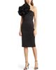 NIKKI LUND NIKKI LUND Marlena Rosette One-Shoulder Dress - 1