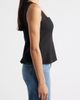 NIKKI LUND NIKKI LUND Maron Square Neck Sleeveless Peplum Top - 3