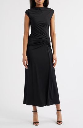 NIKKI LUND NIKKI LUND Milou Ruched Maxi Dress