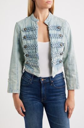 NIKKI LUND NIKKI LUND Nadja Denim Military Jacket