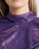 NIKKI LUND NIKKI LUND Prince Metallic Snakeskin Print Long Sleeve Dress - 4