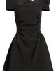 NIKKI LUND NIKKI LUND Tilly Ruched Puff Sleeve Flare Dress - 5