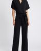NIKKI LUND NIKKI LUND Toni Belted Jumpsuit - 1