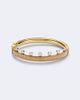 Nikos Koulis Nikos Koulis Feelings 18kt gold and enamel bangle with diamonds - 1