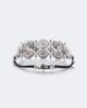 Nikos Koulis Nikos Koulis Oui 18kt white gold and enamel bracelet with diamonds - 4