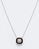 Nikos Koulis Nikos Koulis Oui 18kt white gold and enamel pendant necklace with diamonds - 4