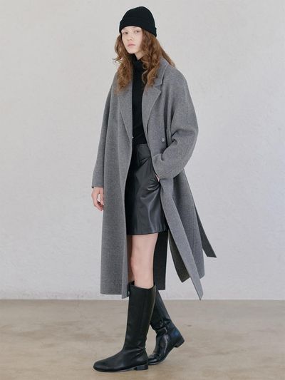 NILBY P 24FN premium handmade coat [GY]