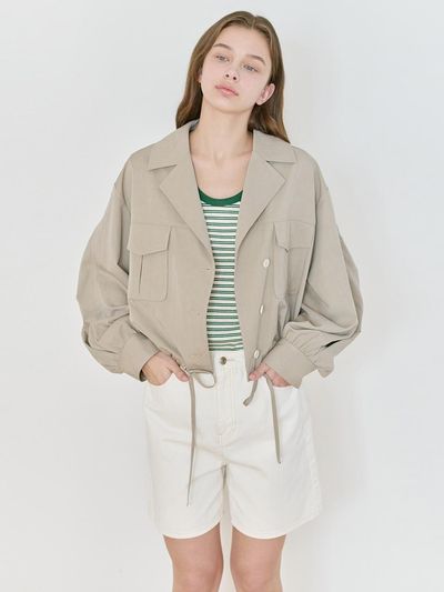 NILBY P 25N Summer Casual Blouson Casual Jacket [K/BE]